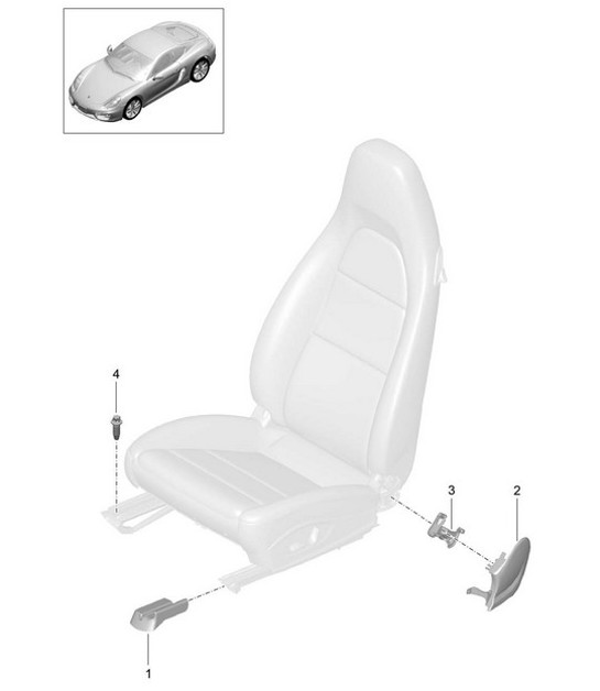 Diagram 817-000 Porsche Macan (95B) MK1 (2014-2018) Body