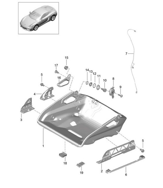Diagram 817-064 Porsche Macan S Petrol 3.0L V6 340Bhp Body