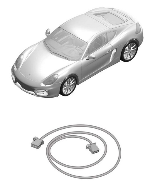 Diagram 902-060 Porsche Cayenne S/GTS 4.8L 2007>> Electrical equipment