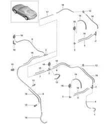 Sistema de aspiración / Motor 981.SP Boxster Spyder 2016