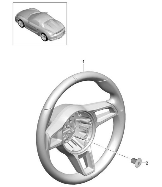 Diagram 403-005 Porsche Cayenne 9PA1 (957) 2007-2010 Front Axle, Steering 