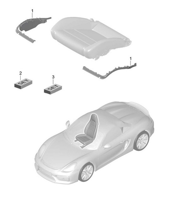 Diagram 817-024 Porsche Cayenne S/GTS 4.8L 2007>> Body