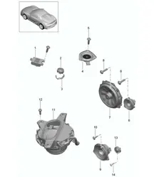 Lautsprecher 981.SP Boxster Spyder 2016