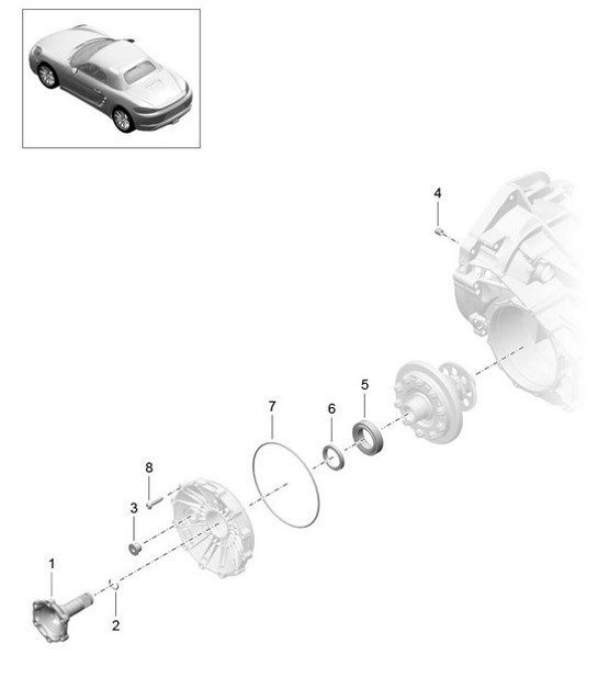 Diagram 302-005 Porsche Taycan (9J1) MK1 2020-2024 