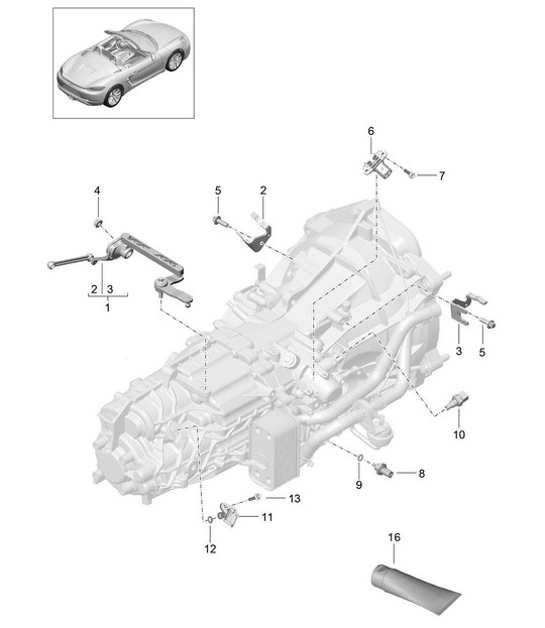 Diagram 302-010 Porsche 944 Turbo 2.5L 8V 1989-91 