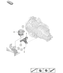 Parti di fissaggio del cambio (modello: GTS 4.0, G8230, CG270) 718 (982) Boxster GTS 4.0L 2017>> Parti di fissaggio del cambio (modello: GTS 4.0, G8230, CG270) 718 (982) Boxster GTS 4.0L 2017>>