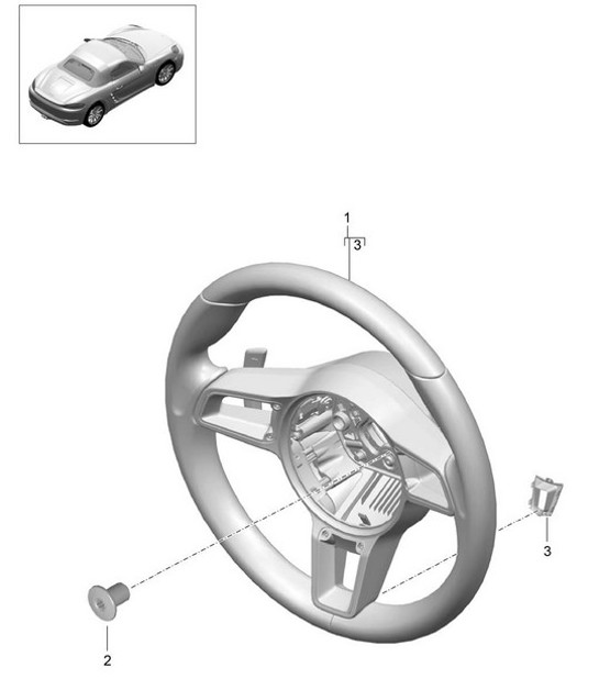 Diagram 403-005 Porsche Cayenne 3.2L V6 2003>> Front Axle, Steering 