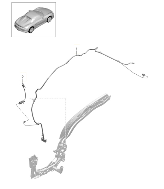 Diagram 811-022 Porsche Cayenne Turbo 4.5L 2003>> Body