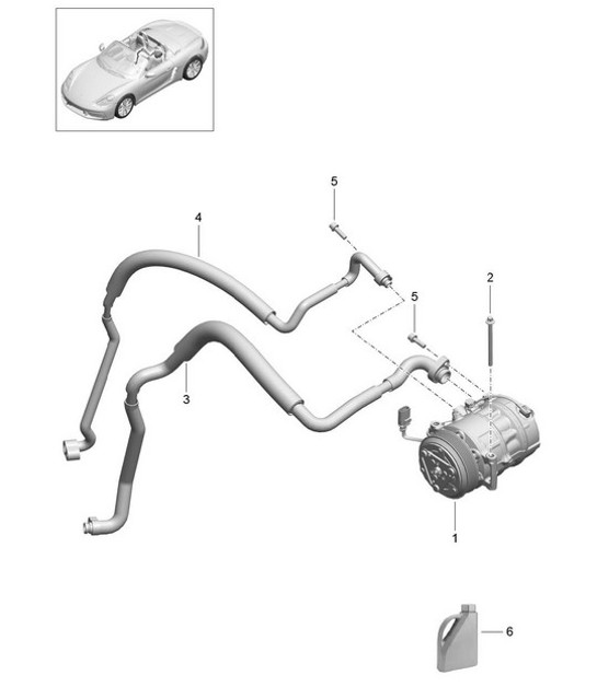 Diagram 813-040 Porsche Taycan (9J1) MK1 2020-2024 