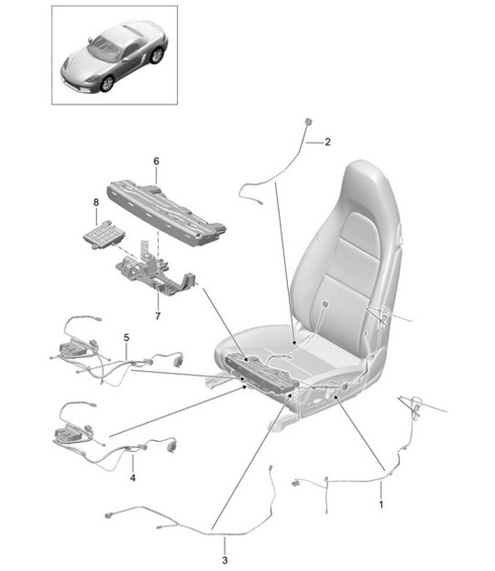 Diagram 817-010 Porsche Cayenne 3.6L 2007>> Body