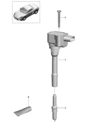 Système d'allumage 718 (982) Boxster 2017>>