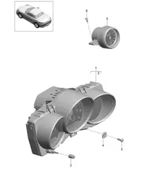 Instruments / Stopwatch / Standard  (PR:022, 023, 026, 027, 008, 009) 718 (982) Boxster >> 31.05.2020