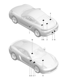 Señales / avisos 718C (982C) Cayman 2017>> Señales / avisos 718C (982C) Cayman 2017>>