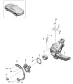 Rear Axle Cayman 718 (982) 2017>>