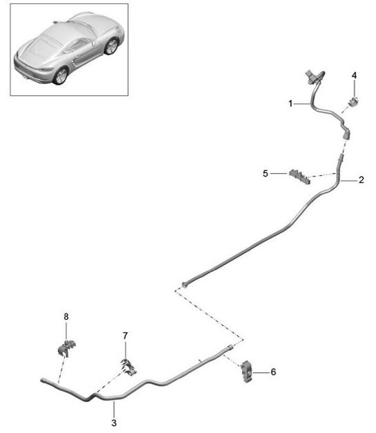 Diagram 604-040 Porsche Cayenne Turbo S 4.5L 2006>> Wheels, Brakes