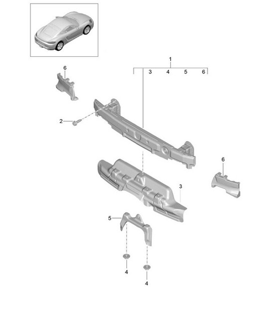 Diagram 802-070 Porsche 992 (911) MK1 2019-2024 Body