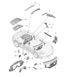 Carrozzeria / Insonorizzazione 718C (982C) Cayman 2017>>