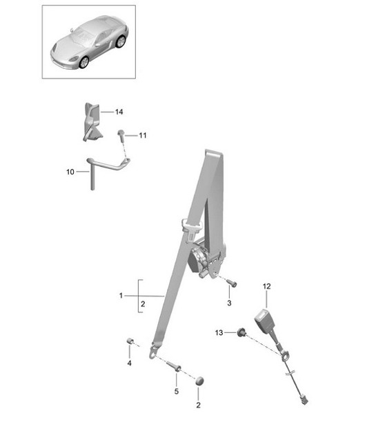Diagram 812-000 Porsche Macan (95B) MK3 2022>> 