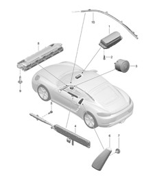 Airbag 718C (982C) Caimán 2017>> Airbag 718C (982C) Caimán 2017>>