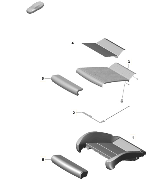 Diagram 817-018 Porsche Macan (95B) MK2 2019-2021 