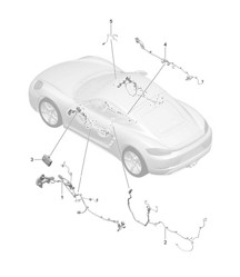 Kabelbomen / deuren / middenconsole / bedieningseenheid / deuren / bediening cabriodak 718C (982C) Cayman 2017&gt;&gt;
