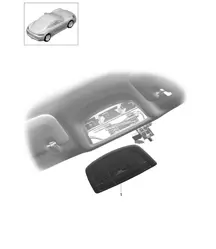 Konsole / Dach / Coupé 718C (982C) Cayman 2017>>