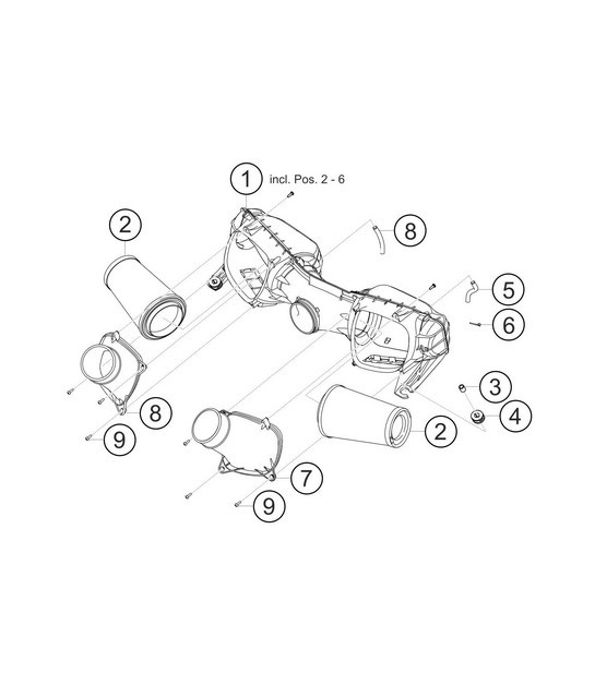 Diagram 0.0-08 Porsche Cayman 718C (982C) 2017>> Accessories & others 