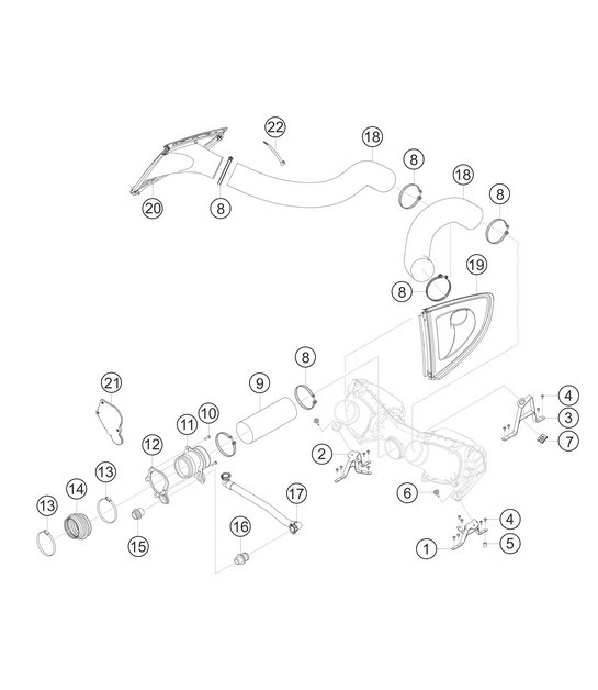 Diagram 0.0-09 Porsche Cayman 718C (982C) 2017>> Accessories & others 
