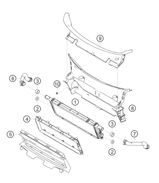 Diagram 1.1-16 Porsche Cayenne GTS V8 4.8L benzina 400 CV Motore