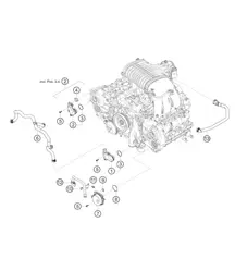 Purge du carter moteur / Pompe à vide 982 Cayman GT4 Clubsport 2019-2020