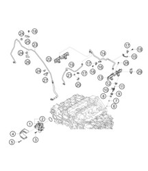 Système de distribution de carburant 982 Cayman GT4 Clubsport 2019-2020