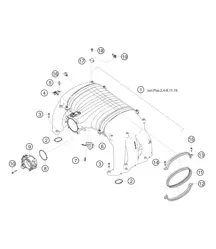 Ansaugsystem 982 Cayman GT4 Clubsport 2019-2020