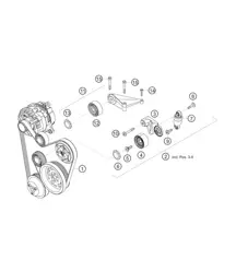 Trasmissione a cinghia 982 Cayman GT4 Clubsport 2019-2020