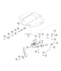 Pompa dell'olio 982 Cayman GT4 Clubsport 2019-2020
