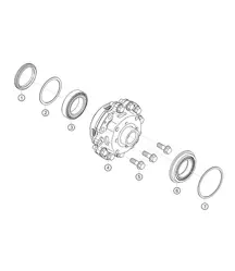 Differenzial 982 Cayman GT4 Clubsport 2019-2020