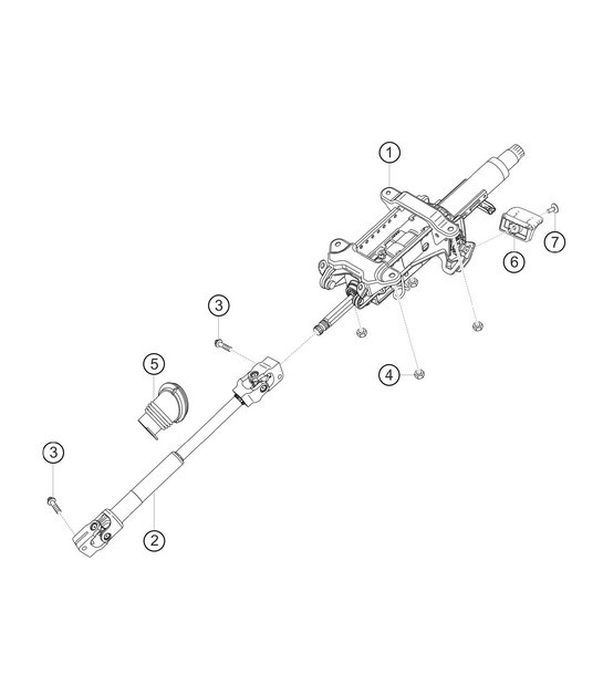 Diagram 4.4-07 Porsche 996 C2 3.4L 1997-08/01 Front Axle, Steering 