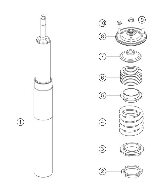 Diagram 5.5-05 Porsche Cayenne S 4.5L V8 2003>> Rear Axle
