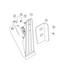 Pedale acceleratore 982 Cayman GT4 Clubsport 2019-2020