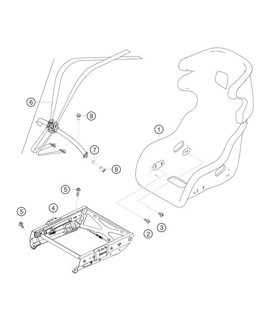 Diagram 8.8-35 Porsche 997 MKII GT3 2010>> Body