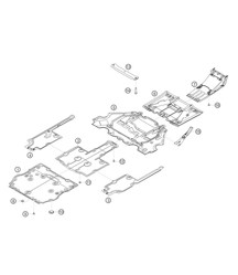 Revestimiento de bajos 982 Cayman GT4 Clubsport 2019-2020