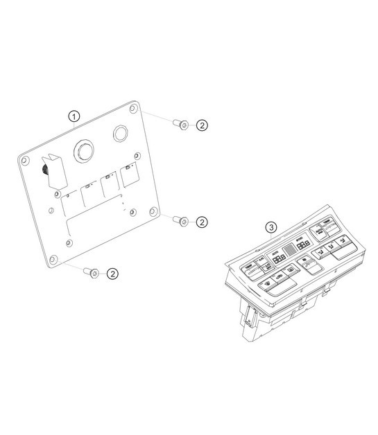 Diagram 9.9-10 Porsche Cayman GT4 3.8L 2015-16 Electrical equipment