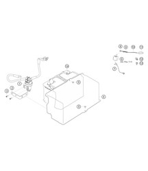 Interruttore batteria trackday 982 Cayman GT4 Clubsport 2019-2020