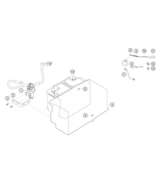 Diagram 9.9-08 Porsche Panamera Turbo S E-Hybrid 4.0L V8 