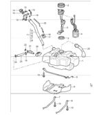 Fuel System, Exhaust System Boxster 986/987/981 (1997-2016)