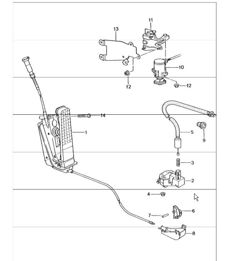pedals accelerator control 986 Boxster 1997-04 pedals accelerator control 986 Boxster 1997-04