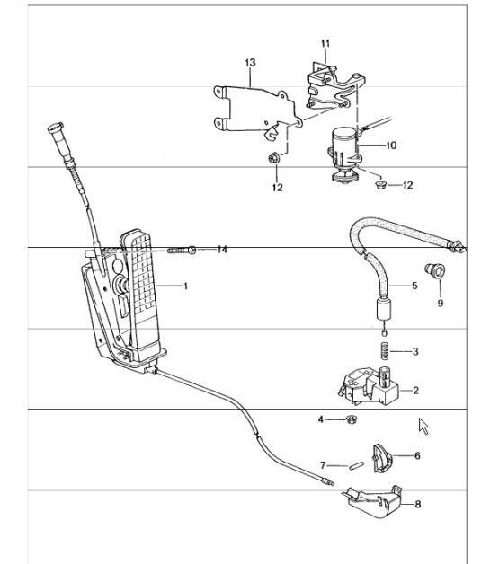 Diagram 702-10 Porsche Macan T Petrol 2.0L 265Bhp