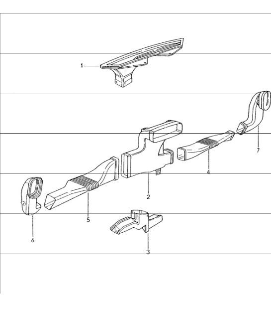 Diagram 813-01 Porsche Boxster 986/987/981 (1997-2016) Body