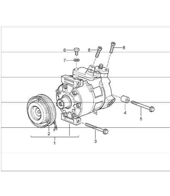 compressor 986 Boxster 1997-04