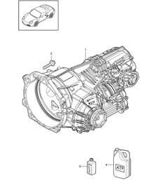 - PDK - Caja de cambios / Transmisión de repuesto (Modelo: CG200,CG220) 987.2 Boxster / Boxster S 2009-12 - PDK - Caja de cambios / Transmisión de repuesto (Modelo: CG200,CG220) 987.2 Boxster / Boxster S 2009-12
