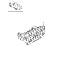 Interrupteur de commande 987.2 Boxster / Boxster S 2009-12